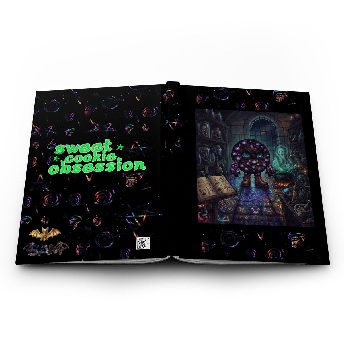 Sweet Cookie Obsession: Midnight Ritual Hardcover Journal