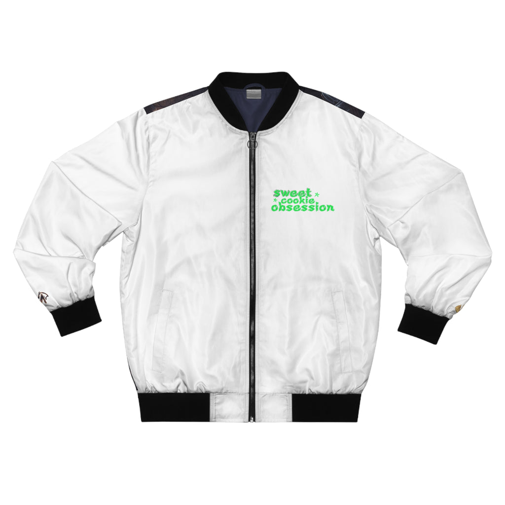 Sweet Cookie Obsession: Midnight Ritual Bomber Jacket