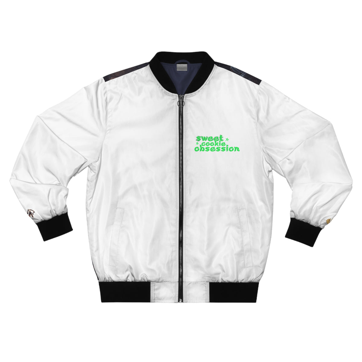 Sweet Cookie Obsession: Midnight Ritual Bomber Jacket
