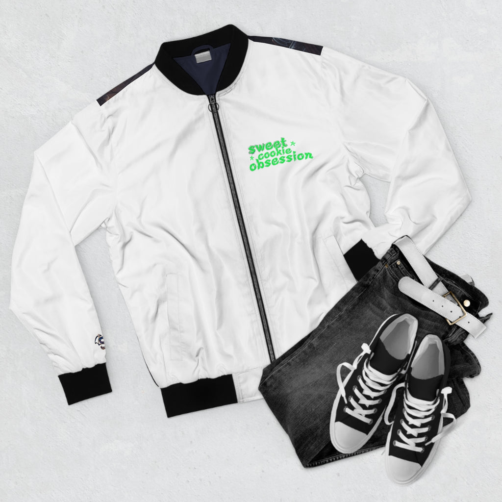 Sweet Cookie Obsession: Midnight Ritual Bomber Jacket