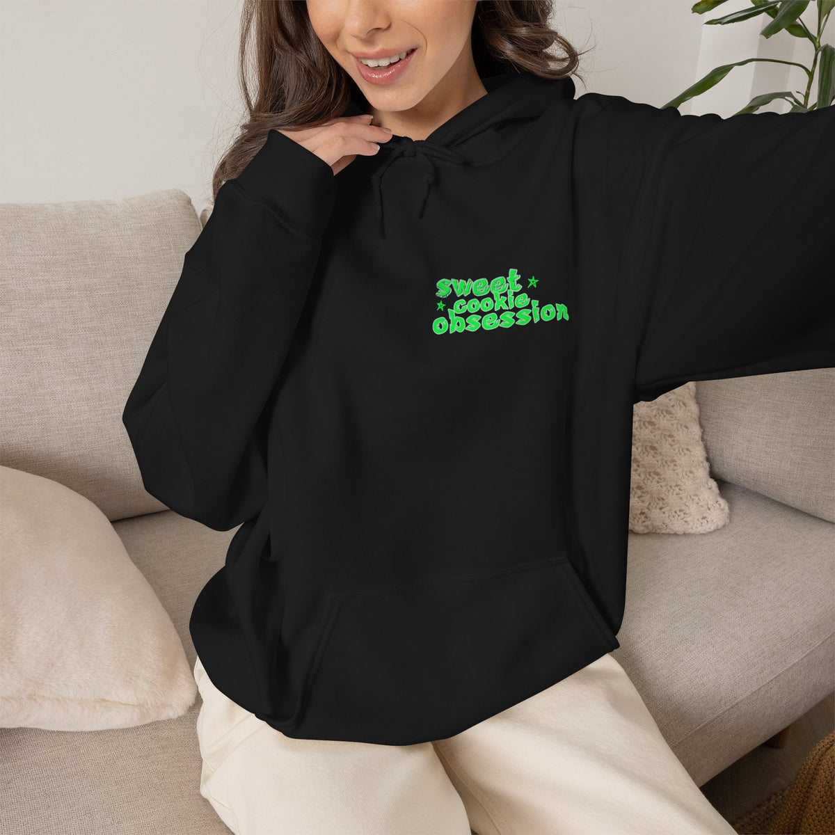 Sweet Cookie Obsession: Blood Moon Fantasy Unisex Hoodie